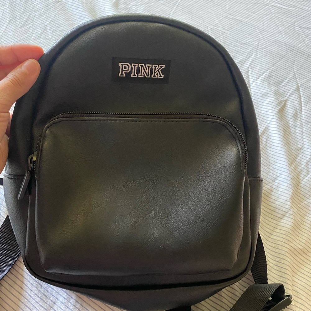 Pink mini backpack
